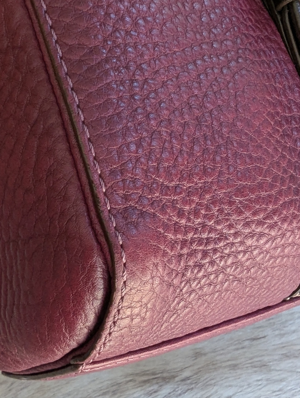 Y2K Coach Chelsea Pebble Leather Satchel F10887 - Picture 12 of 14